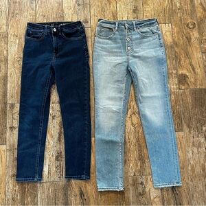 Girls Gap Jeans size 12/14 set of 2